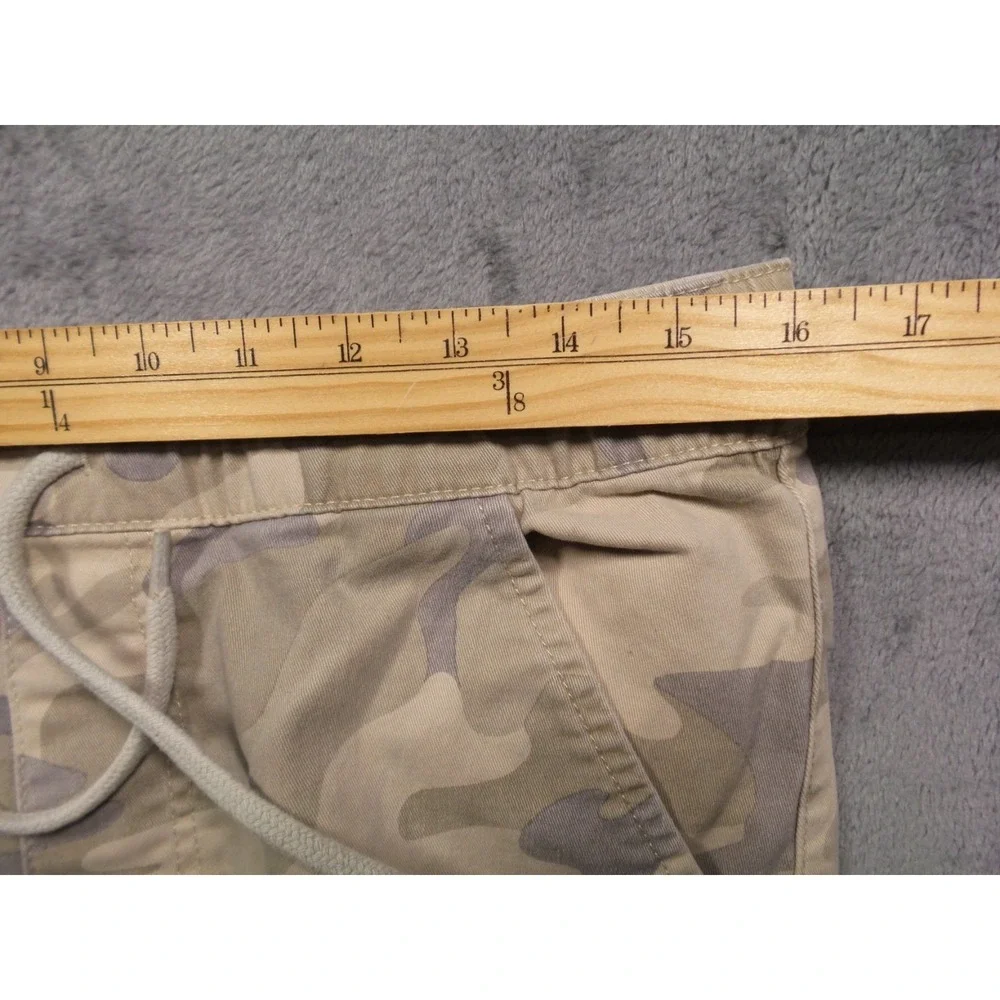 Silver Jeans Co Pants Womens‎ Size Medium Brown Camo Jogger Stretch Pull On